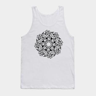 evil eye mandala Tank Top